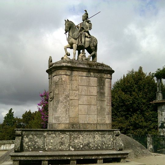 Saint Longinus statue in Bom Jesus