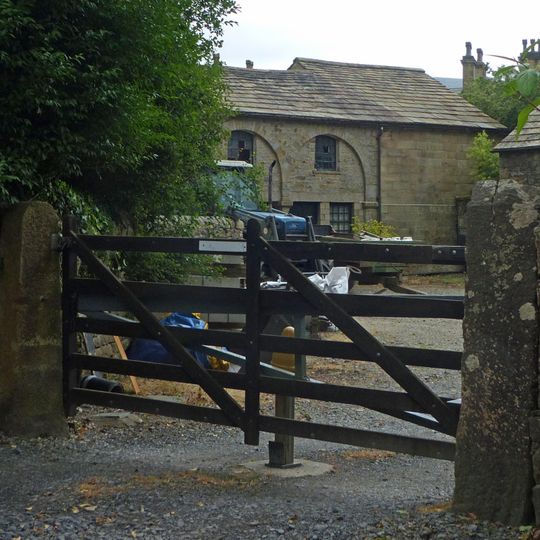 Building on east side of yard at Home Farm, north west of Downham Hall