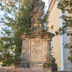 Statue of Saint Joseph in Libáň