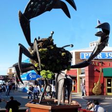 "Crab Topiary" Crab Statue