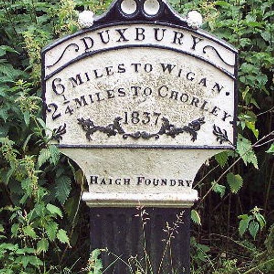 Milepost 350 Metres South East Of Junction Of Wigan Lane And Rawlinson Lane