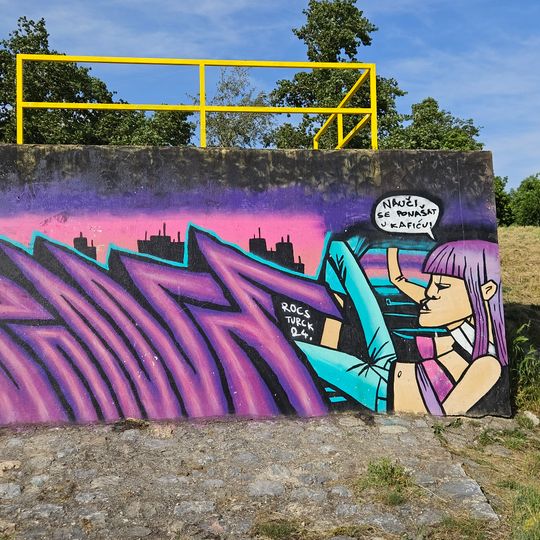 Work of art, graffiti