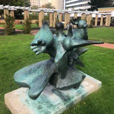 Sculpture garden of Kunstmuseum Den Haag