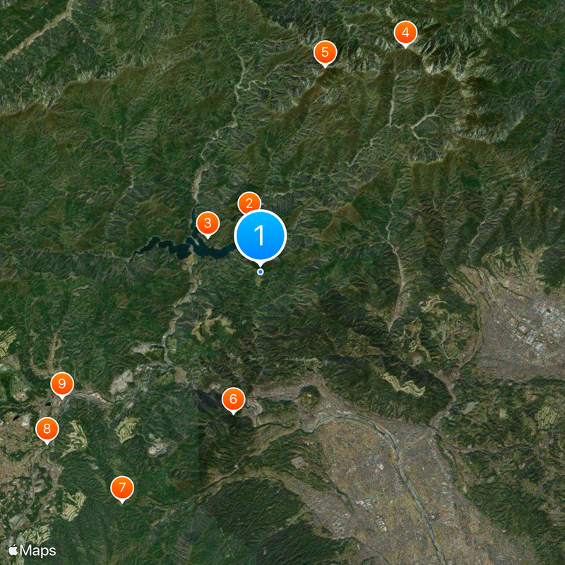 Distretto di Ashigarakami Mappa