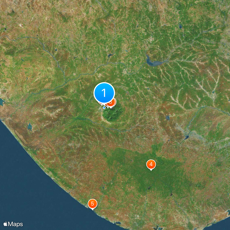 Junagadh rock inscription of Rudradaman Map
