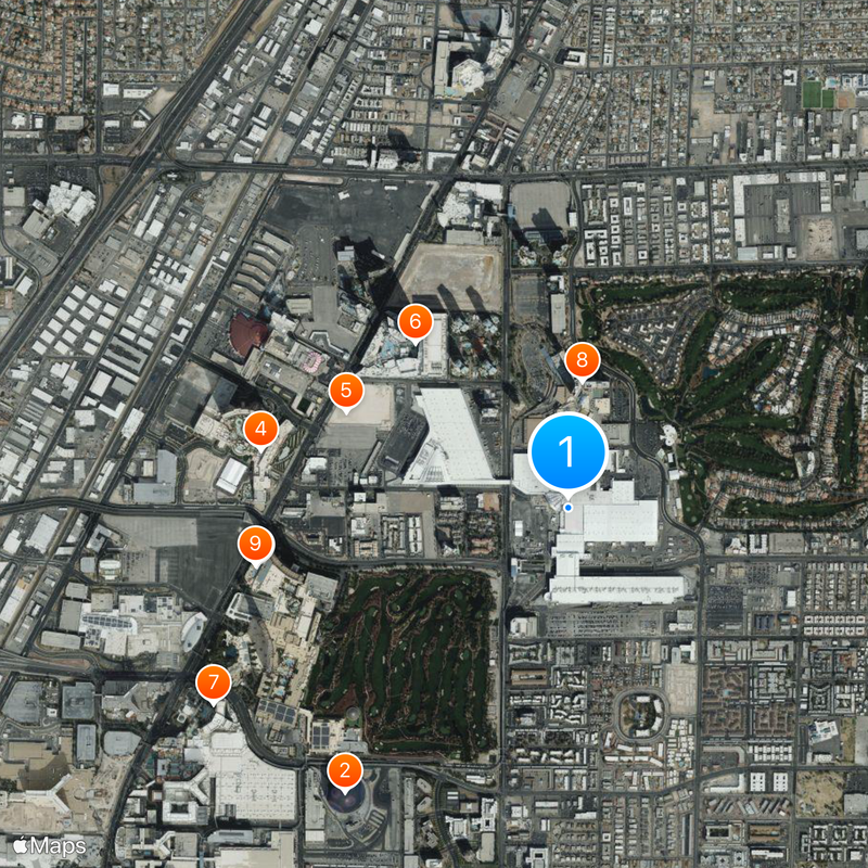 Las Vegas Convention Center Map