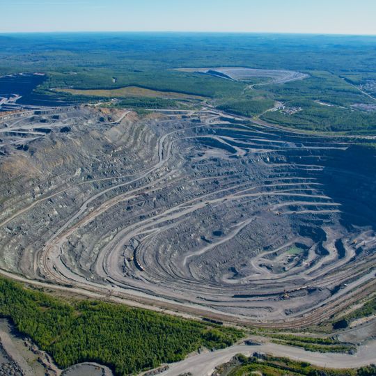 Glavniy quarry of Kachkanarsky GOK