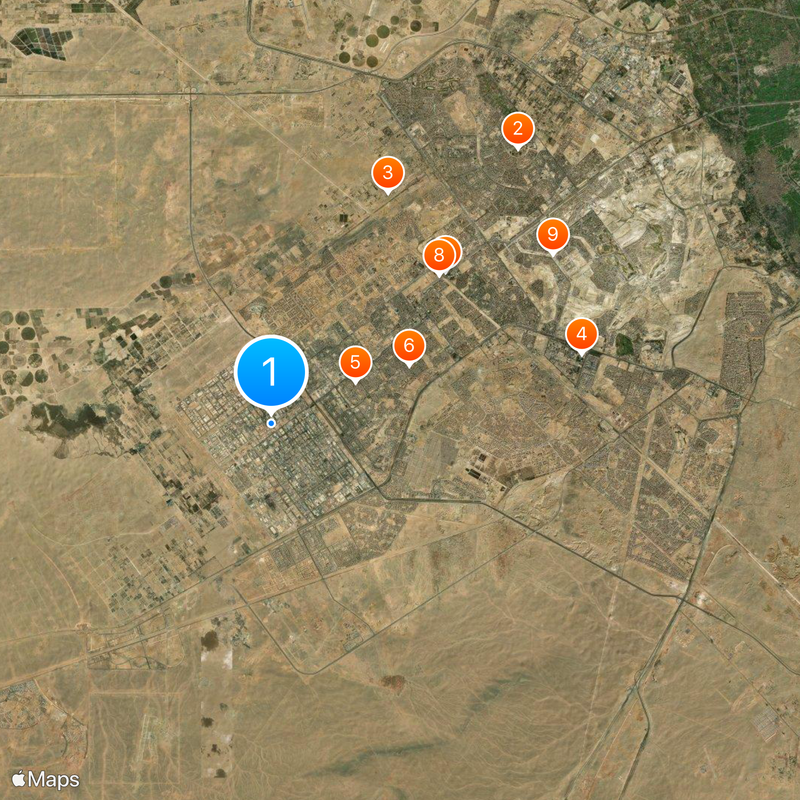 Ahram Canadian University Mapa