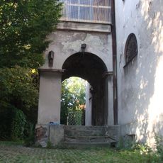 Ogród domu przy ulicy Wawelskiej 32