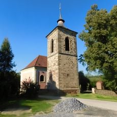 Zvonice u kostela svatého Václava v Přistoupimi