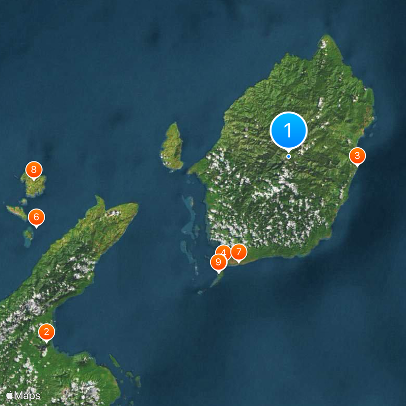 Morotai Island Map