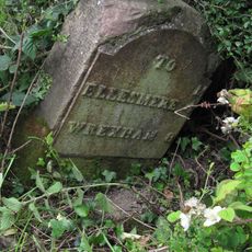 Mile Post Opposite Drive to Queensbridge, Ellesmere Road , Queens Bridge