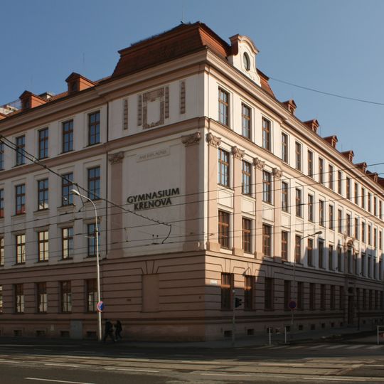 Budova Gymnázia Brno, Křenová