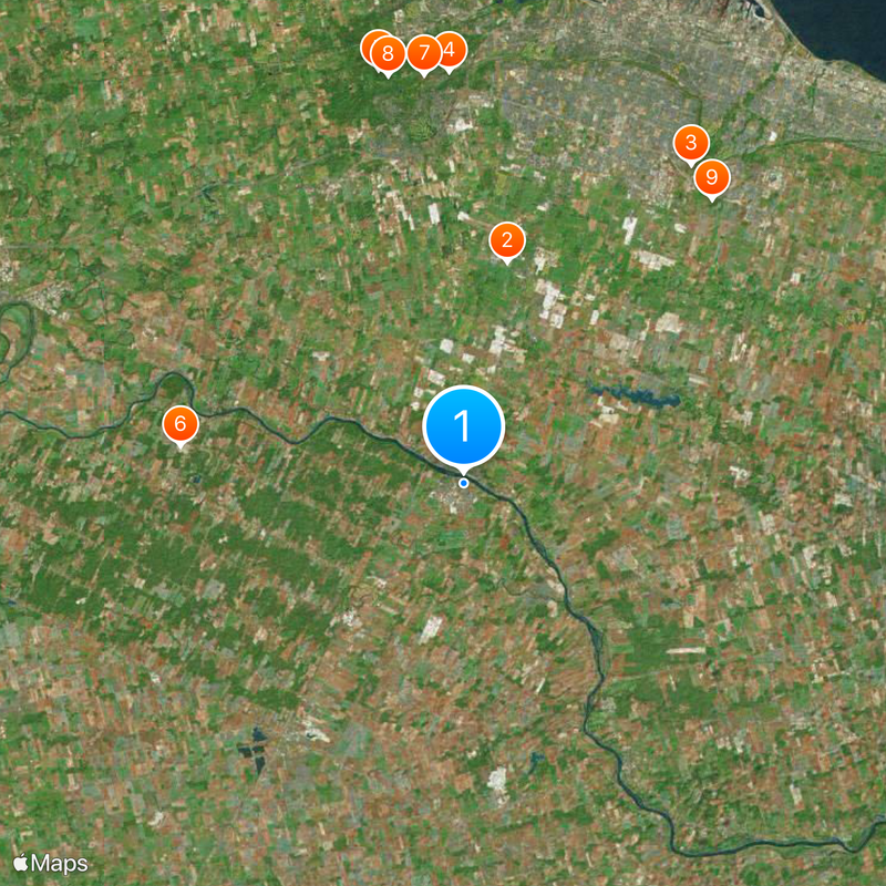 Caledonia Map