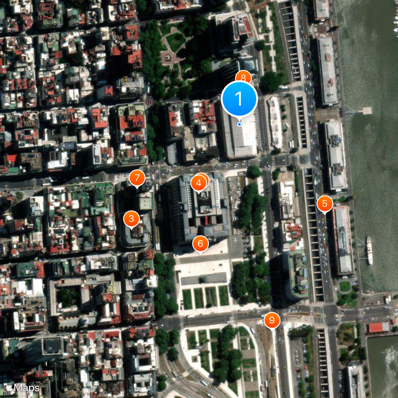 Luna Park Stadium Mapa