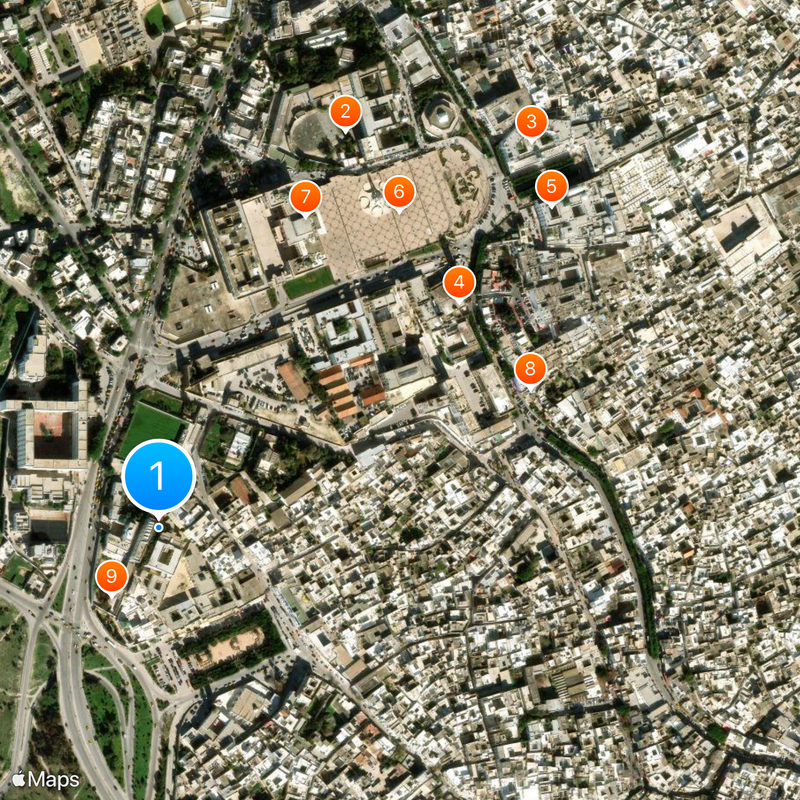 Ez-Zitouna University Map