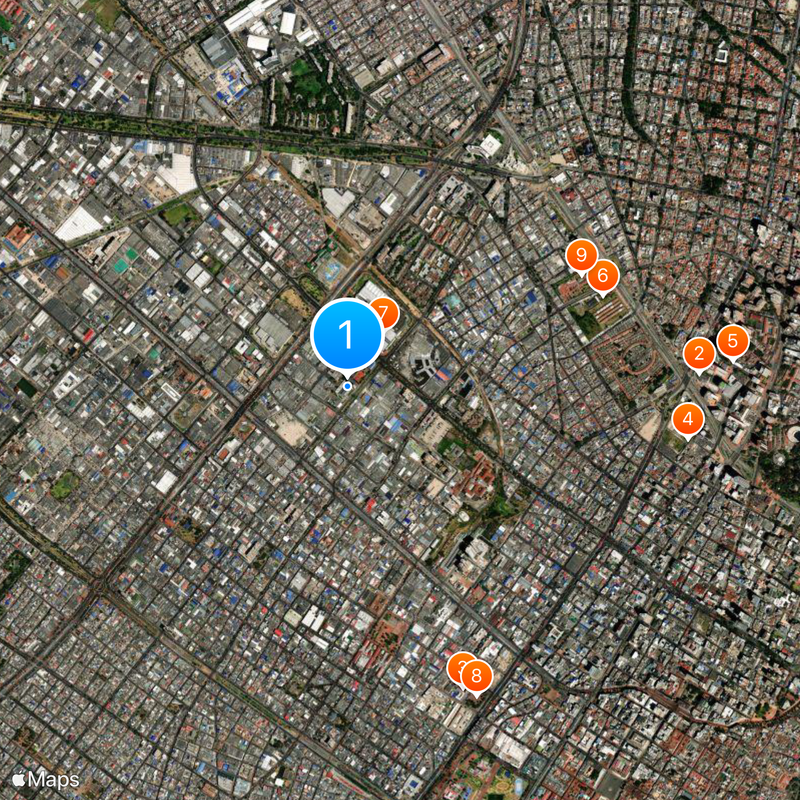 Departamento Administrativo de Seguridad Map