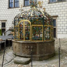 Castle of Jindřichův Hradec - Fountain