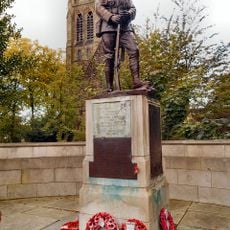 War memorial to front of Church of St Paul