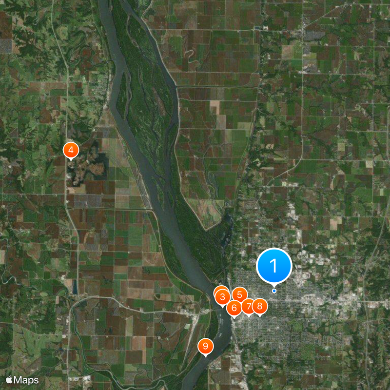 Quincy University Map