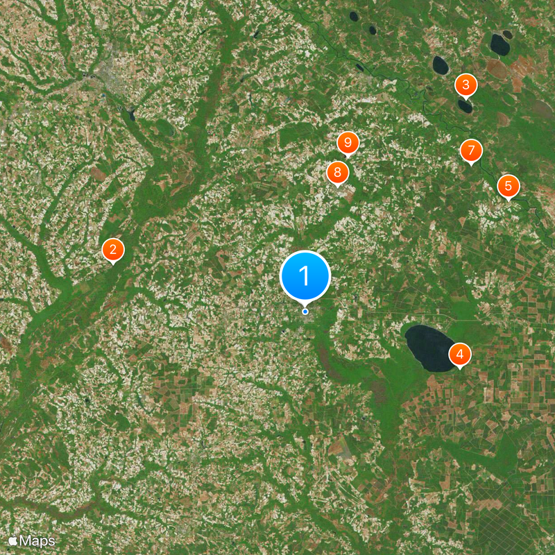 Whiteville Map