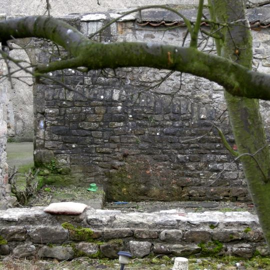Medieval Chapel Ruins On Roman Foundations In Rear Garden Of Bath House, Tees View