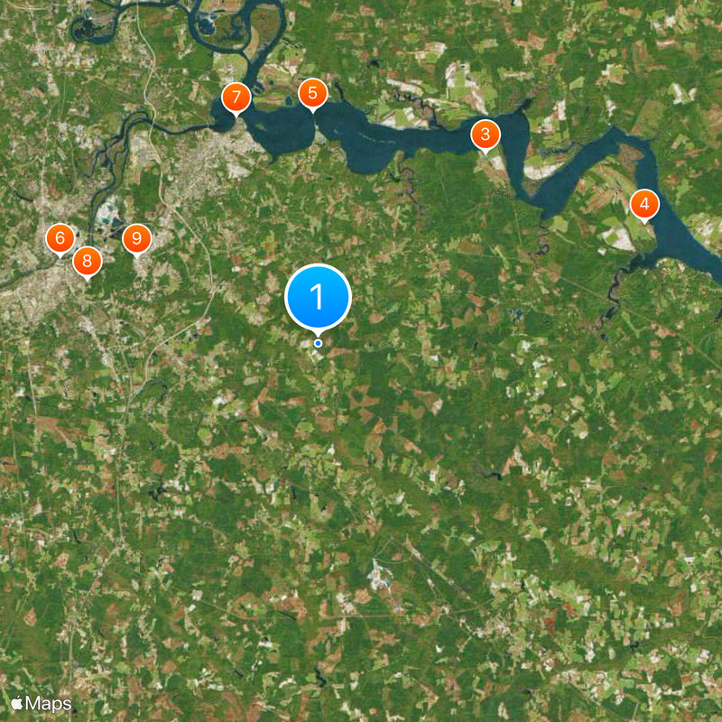 Prince George County Map