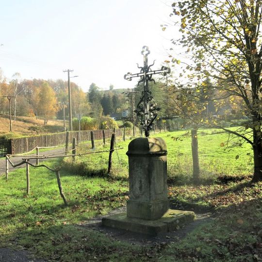 Kříž na rozcestí k ovčínu v Kyjově