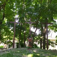 Kalvária, kríž s korpusom