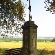Wayside cross in Bílá