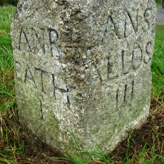 Milestone 450 Metres To North East Of Tremaine Green