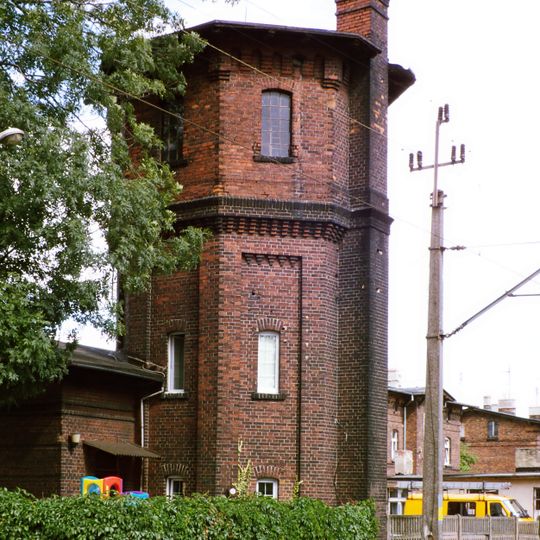 Kolejowa wieża ciśnień we Wronkach