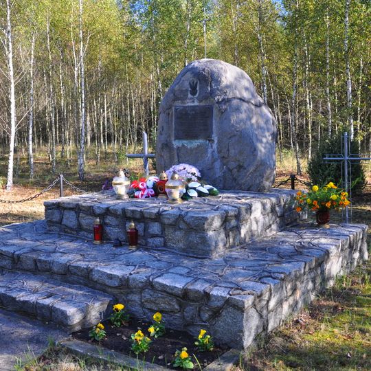 WWII victims grave in Lipie Góry