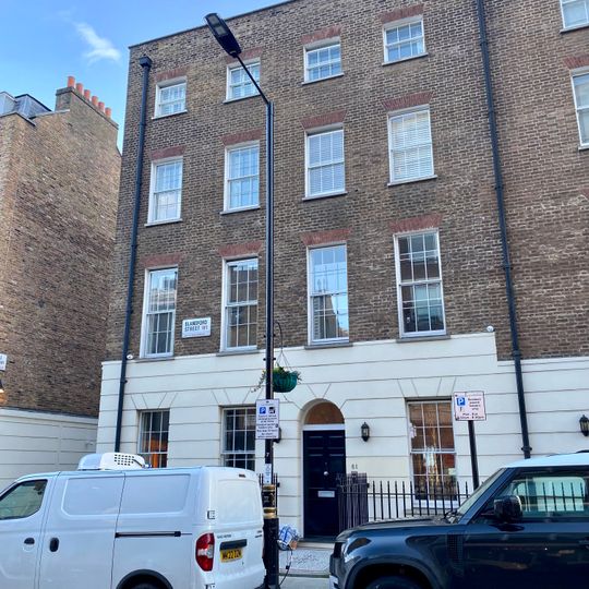 61 And 63, Blandford Street W1