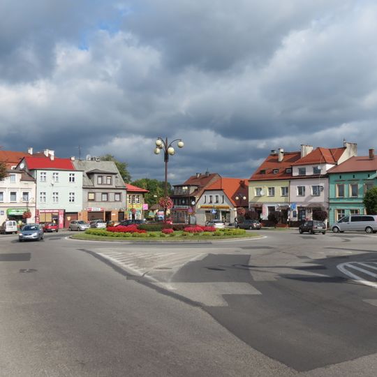 Miasto w ramach historycznego założenia