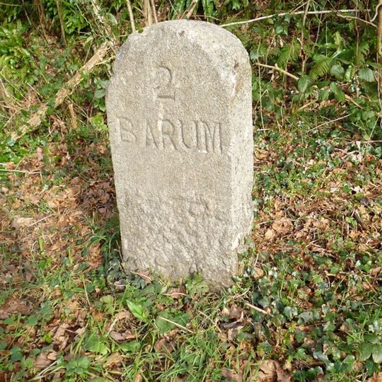 Milestone, 80m N of Blakewell Cross