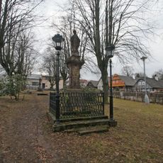 Statue of the Virgin Mary at Karlovské náměstí