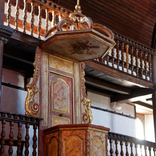 Púlpito para predicar en Villefranque