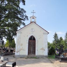 Roman Catholic cemetery chapel in Andrzejewo