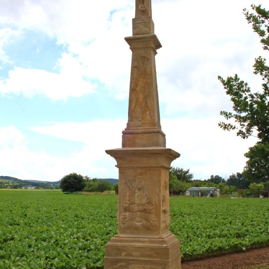 Wayside cross in Víska