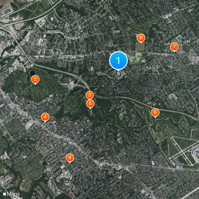 Southern Baptist Theological Seminary Map