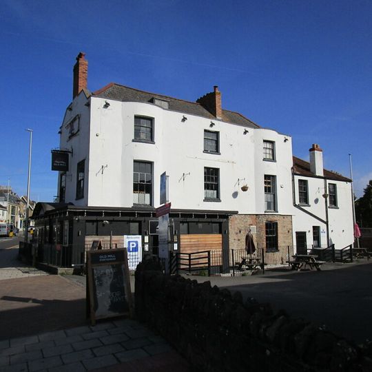 The White Lion Public House And Section Of Former Sea Wall To North End Of West Front