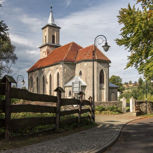 Our Lady of Sorrows church in Glinno