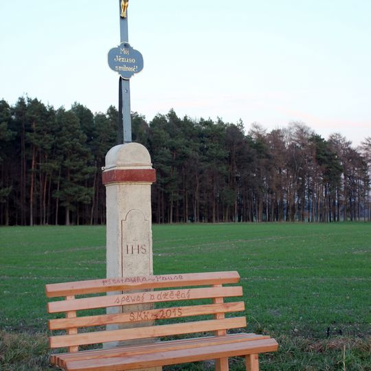 Swjaty křiž mjez Jaseńcu a Hórkami