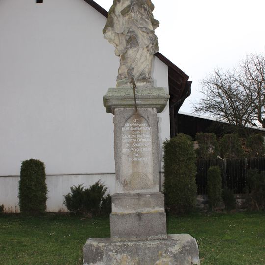 Statue of John of Nepomuk in Krchleby