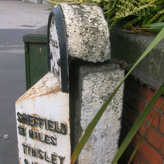 Milepost Approximately 40 Metres To East Of Junction With Millindale