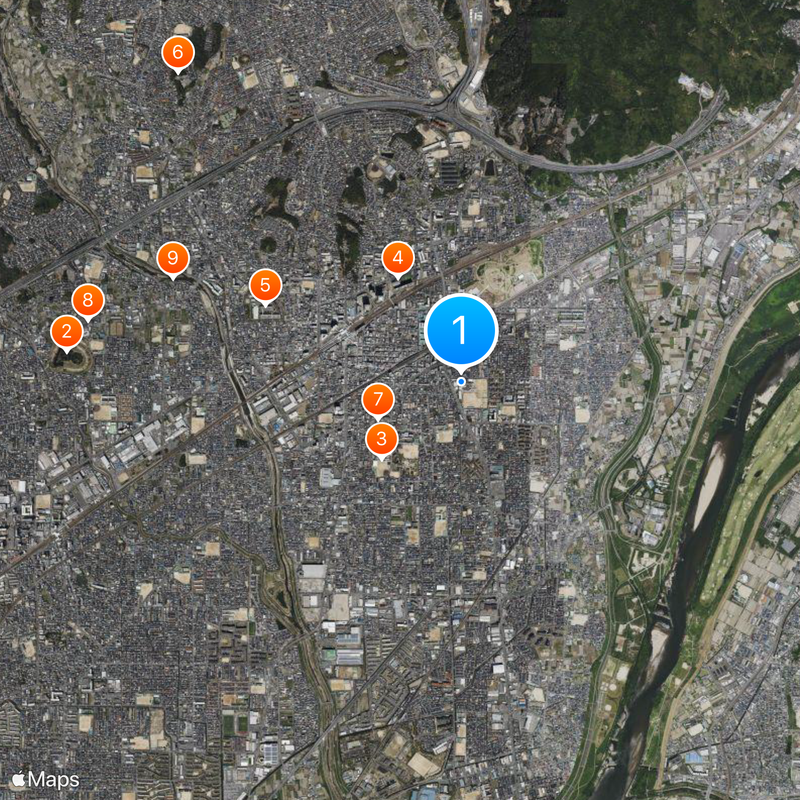 Takatsuki Academy Map