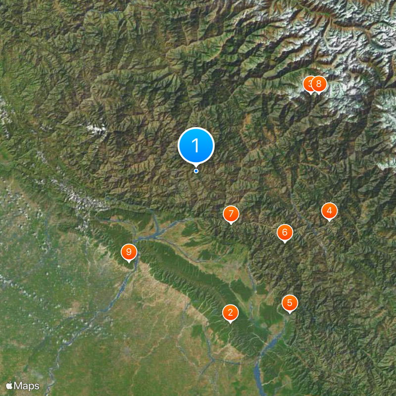 Chakrata Map
