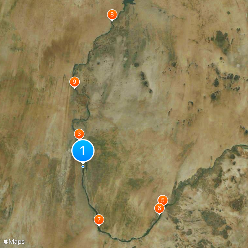 Dongola Map