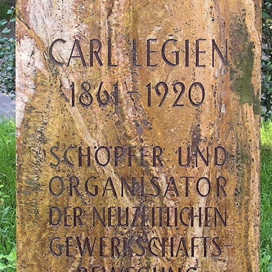 Gedenktafel Carl Legien